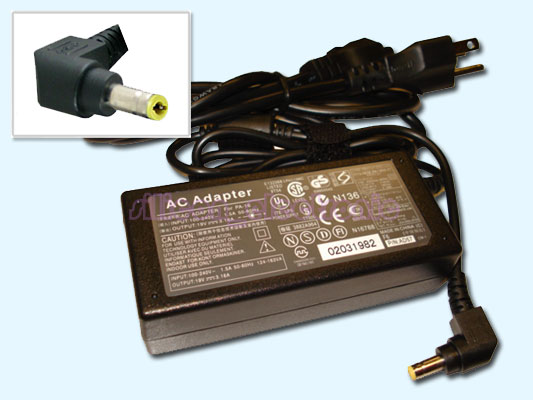 19V 60W AC Adapter for Dell Inspiron B130 B120 1000 2200