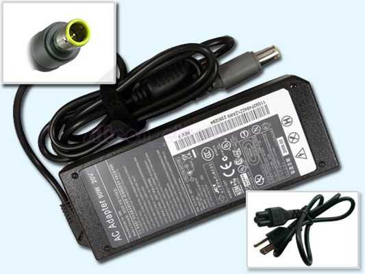 90W AC Adapter Charger for IBM Lenovo ThinkPad W500 W700 T400s T