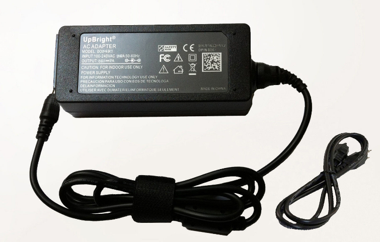 NEW GPX TDE1380 TDE1380B LED HD TV Charger AC Adapter