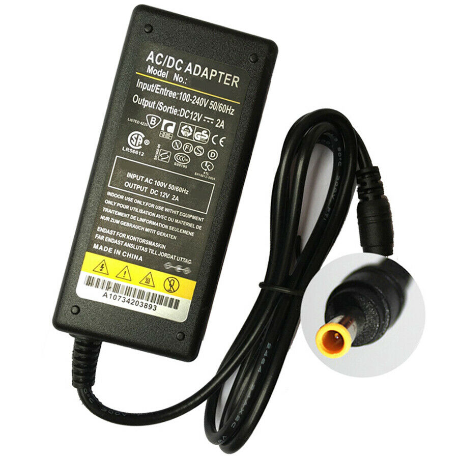 12V 2A 5.0with pin AC Adapter for KORG KA-310 KA310 SP170 SP170BK PSU Specificati
