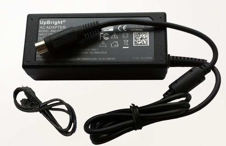 NEW 4-Pin Posiflex EA1050A-120 DC Charger Switching AC Adapter