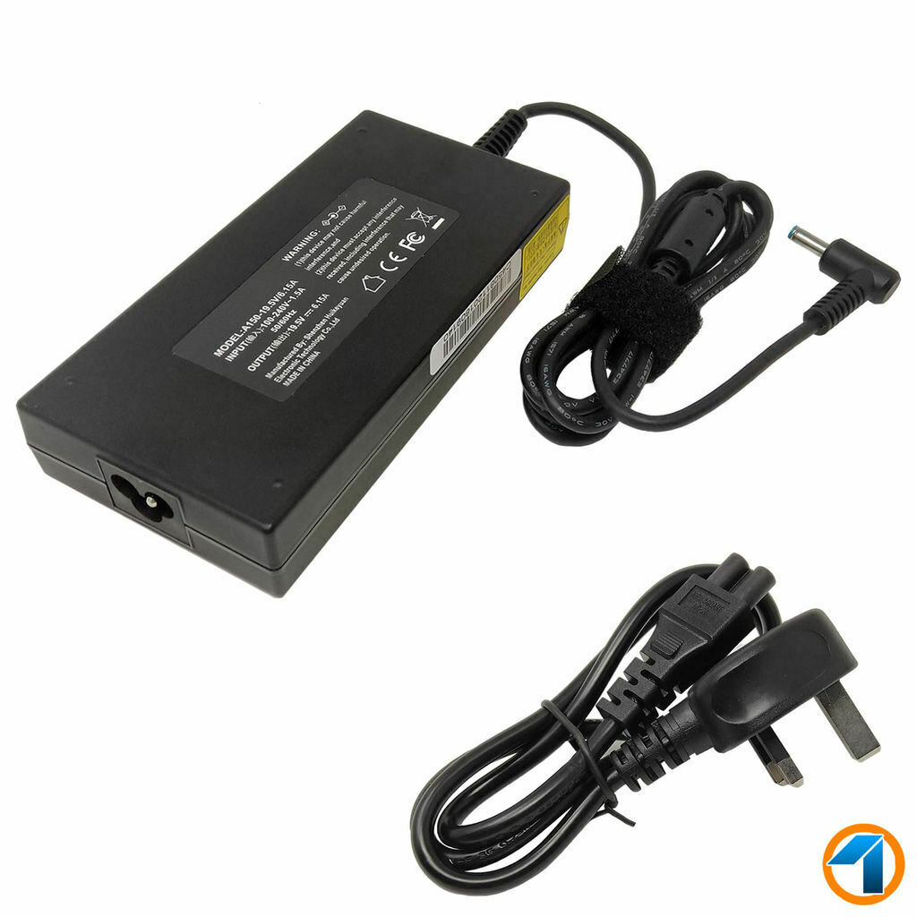 For HP Omen 15-ax009na Compatible Laptop Power AC Adapter Charger Output AMP/Curr
