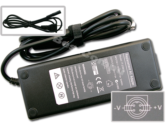 Mintek DTV-233 LCD TV DVD Combo 24V 5A 4 pin AC Adapter