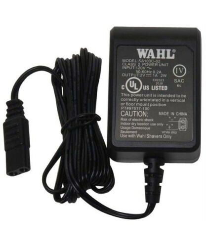 Genuine 97617-100 Wahl AC Adapter/Charger Power Cord for Wahl 5-Star Shaver/Shaper