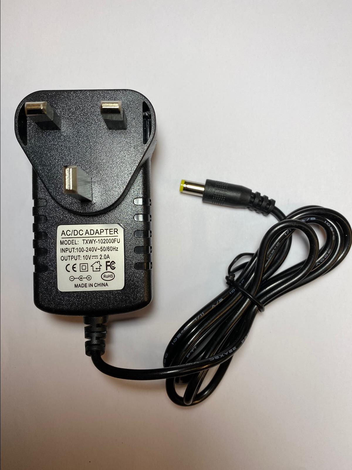 10V 2A Mains AC-DC Adaptor Power Supply for Angry Speaker GEAR4 PG542G Type: Powe