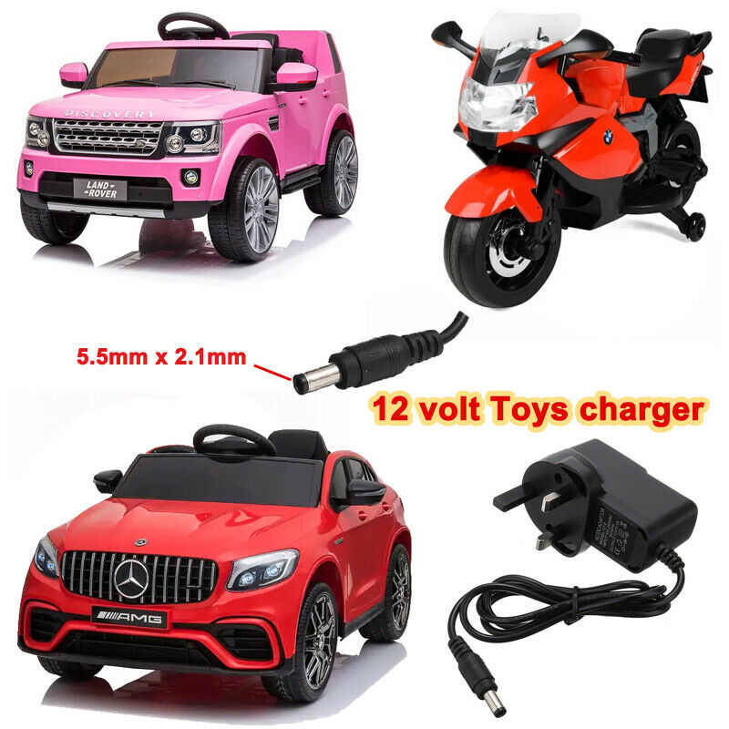 12V 1A Ride On Car Charger For Kids With Charging Protection Bike Toys charger Co