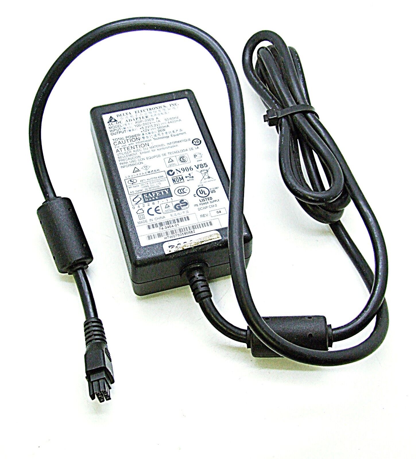 Genuine Delta Electronics ADP-29EB A 5.2v - 12v AC/DC Adapter for Cisco System