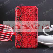 [Wholesale] Moq-20Pcs Snakeskin Pattern Leather Case For Iphone