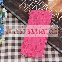 [Wholesale] Moq-20Pcs Crocodile Leather Case For Iphone5 Pink