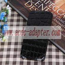 [Wholesale] Moq-20Pcs Crocodile Leather Case For Iphone5 Black