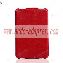 [Wholesale] Moq-20Pcs Fine Striae Leather Case For Iphone5 Red