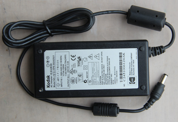 New KODAK 24V 2.2A HPA-602425U1 power supply charger