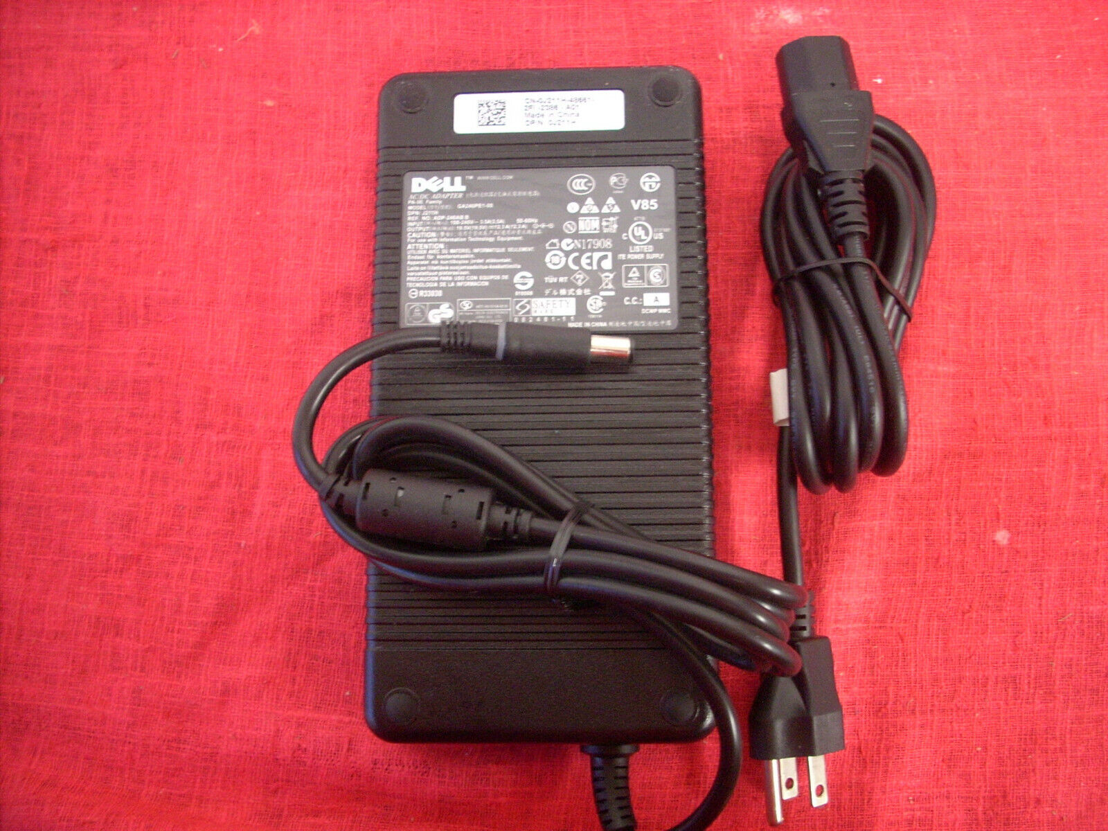 Original Genuine OEM Dell Alienware 17 R3 R4 R5 Power Adapter Charger/Cord 240W