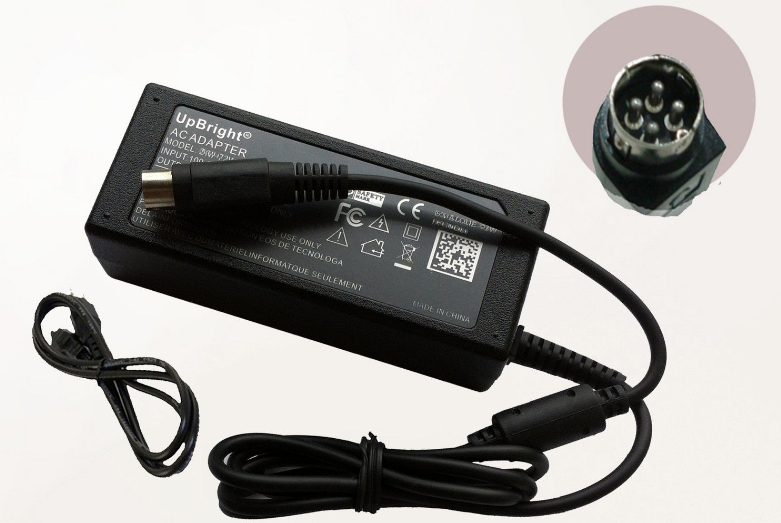 NEW 4-Pin 12V 5V 2A Lacie ACU034A-0512 ACML-51 Charger AC Adapter
