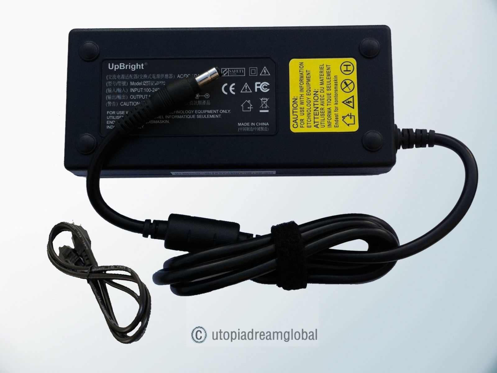 19V 6.32A 120W AC / DC Adapter For Asus Gateway Delta ADP-120ZB