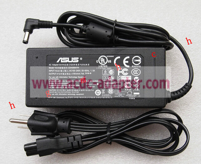 Genuine 90W Asus ADP-65DB REV B ADP-90FB Notebook PC AC Adapter