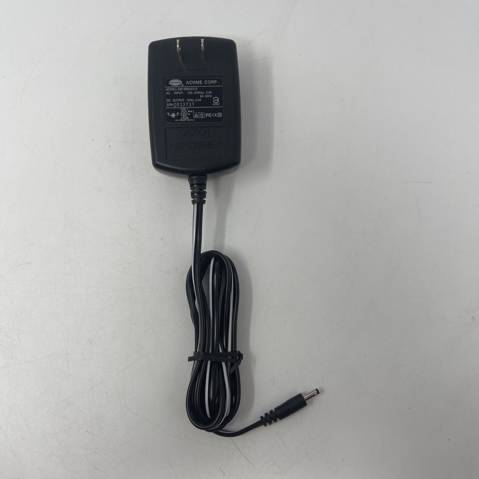 Genuine Motorola FMP5688A AC Wall Power Supply Adapter Charger 5V 1.6A micro USB