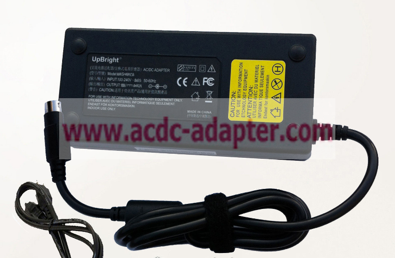 NEW Posiflex 4-Pin Model: EA11353A-120 P/N: 21973212102 Power Supply AC Adapter