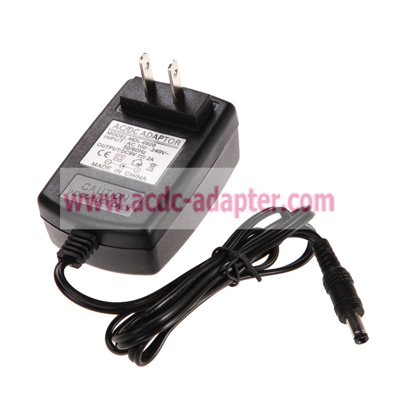 NEW AC 100-240V Converter Adapter DC 9V 2A 2000mA Charger Power Supply US