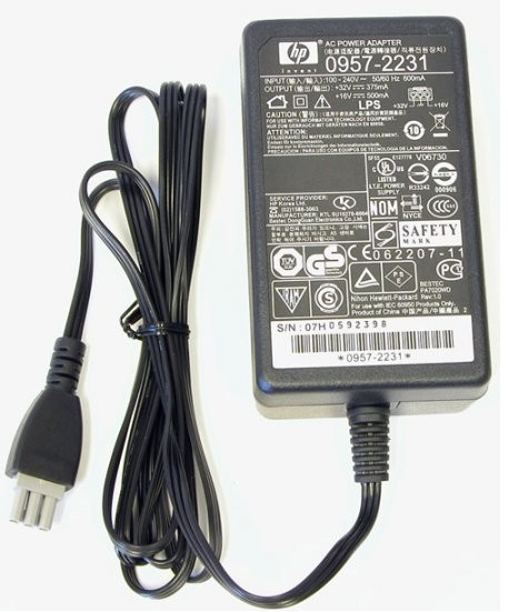 HP 0957-2231 0957 2231 09572231 AC Power Adapter Charger