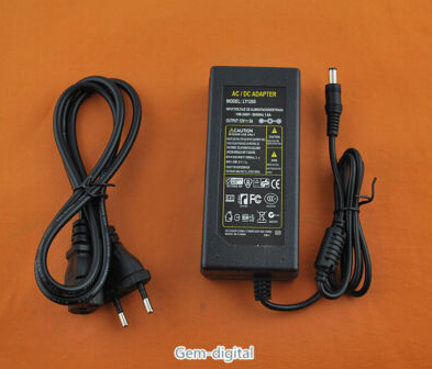 NEW 12V 5A Power Supply Adapter LED Strip Light 5050 5630 3528 - Click Image to Close
