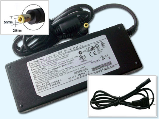 78W AC Adapter for Panasonic ToughBook CF-50 CF-73 CF-AA1653A - Click Image to Close