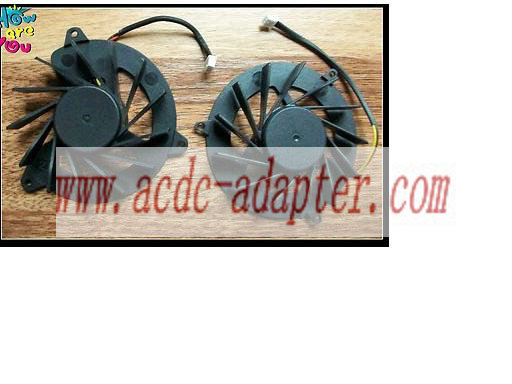 HP ZX5000 ZV5000 R3000 CPU Cooling Fans 1 pair - Click Image to Close
