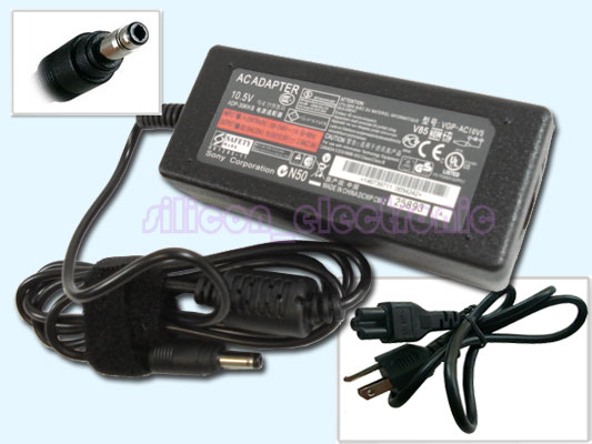 AC Adapter for Sony Vaio X Series VGP-AC10V4 10.5V 2.9A - Click Image to Close