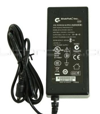 New 24V DC 2.5A ac adapter for GlobTek TR9CI2500CCP-F(R) GT-81081-6024-T3 Power - Click Image to Close