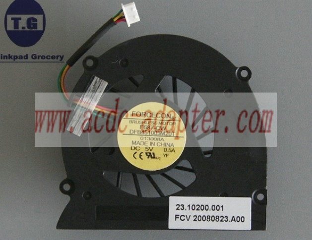 New OEM Dell XPS M1330 CPU Cooling Fan GC055510VH-A FORCECON Fre - Click Image to Close