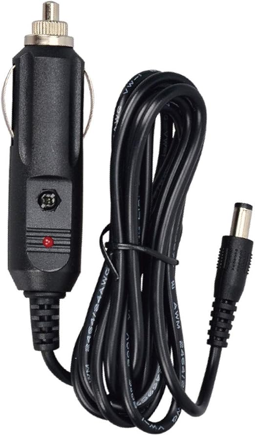 12V Car Adapter Compatible for All Snailax Back Massage Cushion Cigarette Lighter
