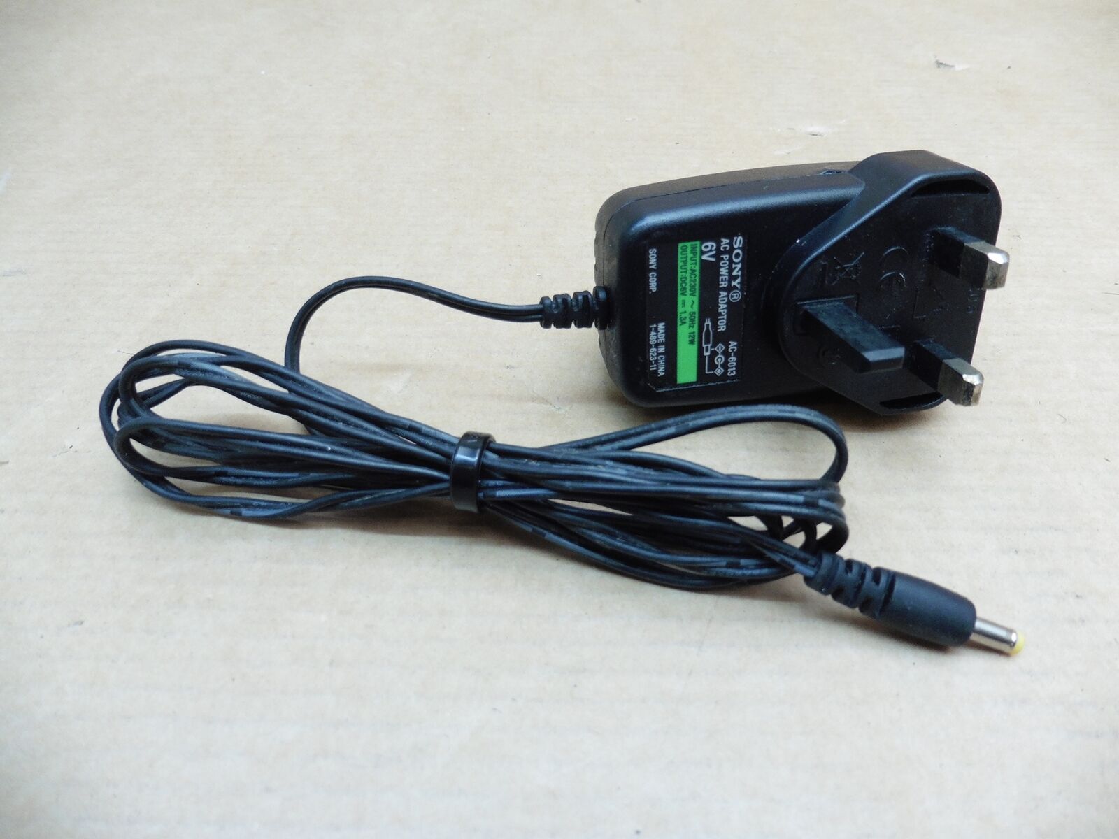 Power Supply Genuine Sony AC-6013 Adapter PS 6V 1.3A 12W AC / DC Brand: Sony U - Click Image to Close