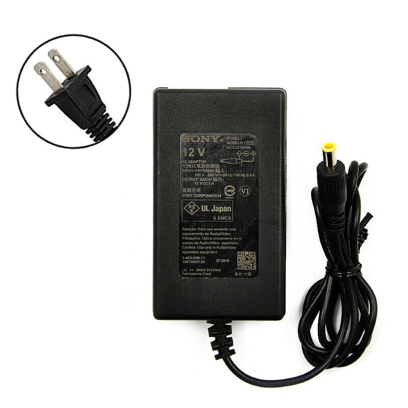 Sony AC-L1210WW Power Supply AC Adapter Charger 12V 1A For Blu-Ray player Brand: - Click Image to Close