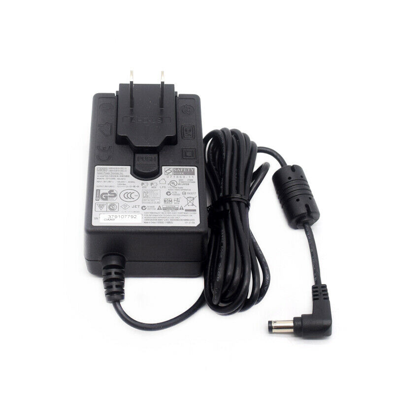 12V 2A AC ADAPTER GENUINE WA-24E12 APD Asian Power Devices AC ADAPTER POWER SUPPL