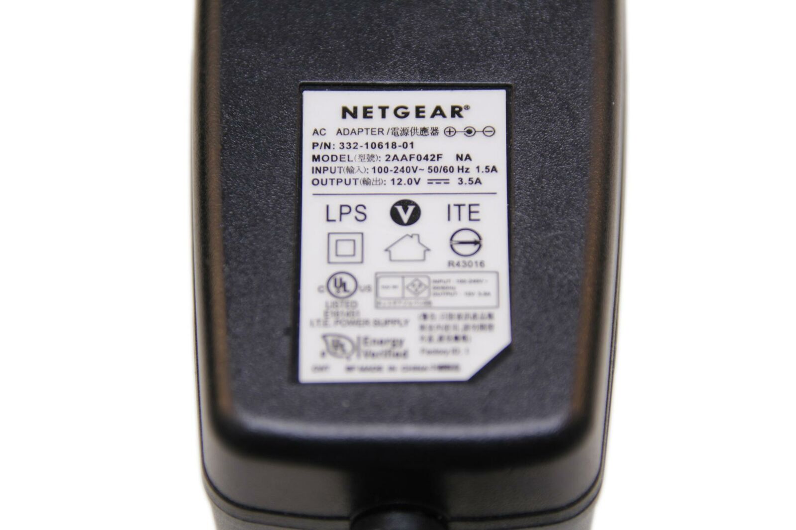 Genuine Netgear Nighthawk Pro Gaming Router ( XR450 ) AC Adapter Brand: Netgear