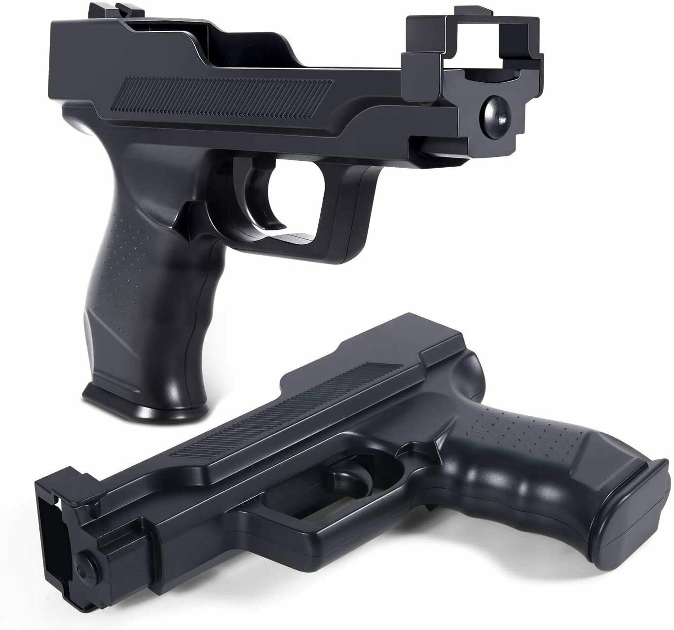 Wii Motion Plus Gun for Nintendo Wii Remote Controller wii zapper gun 2 pack Plat
