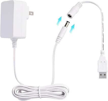 Baby Swing Power Cord USB,Baby Swing Charger USB,Compatible with Ingenuity Swing f