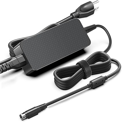 24V 4-Pin AC/DC Adapter Compatible with Thrustmaster TS-XW Sparco P310 Competition