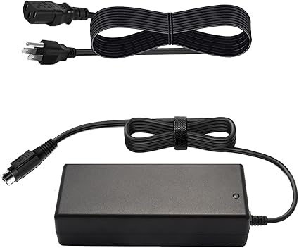 4-Pin DIN 24V AC/DC Adapter Replacement for MW Mean Well GS160A24-R7B GST160A24 GS