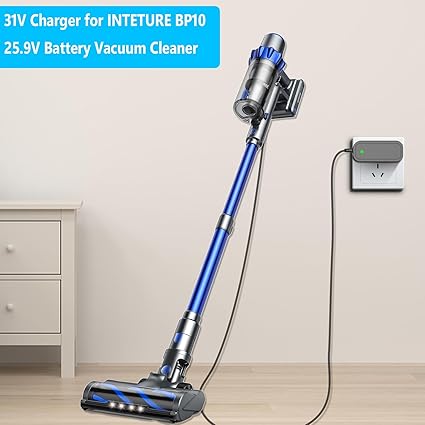 31V Charger for 25.9V Battery Vacuum Cleaner Replacement for INTETURE BP10 MUTGOF