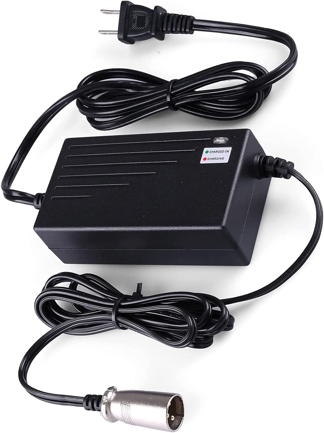 24V 2A Battery Charger for GoGo Mobility Scooter - Premium 24V 2000mA Quick Charge