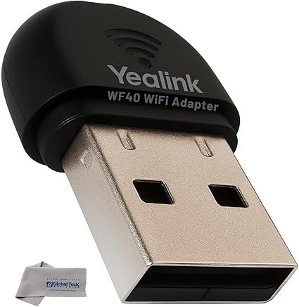 Yealink WF40 USB Wi-Fi Dongle Adapter for Desk Phones - Compatible Phone Models -