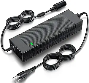 AC to DC Converter, 180W/15A/7.64FT 110 to 12V Converter with Fast Cooling Fan, Ca