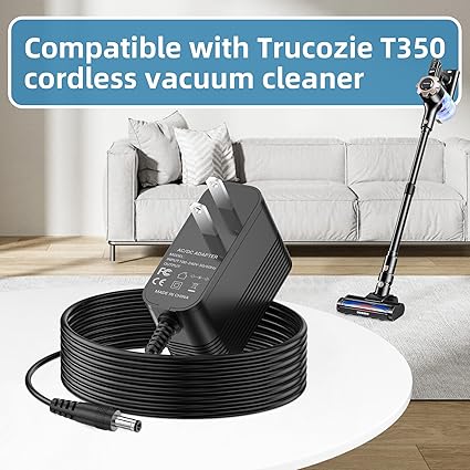 Charger for Trucozie Cordless Vacuum Cleaner, 31V Replacement Charger Compatible w