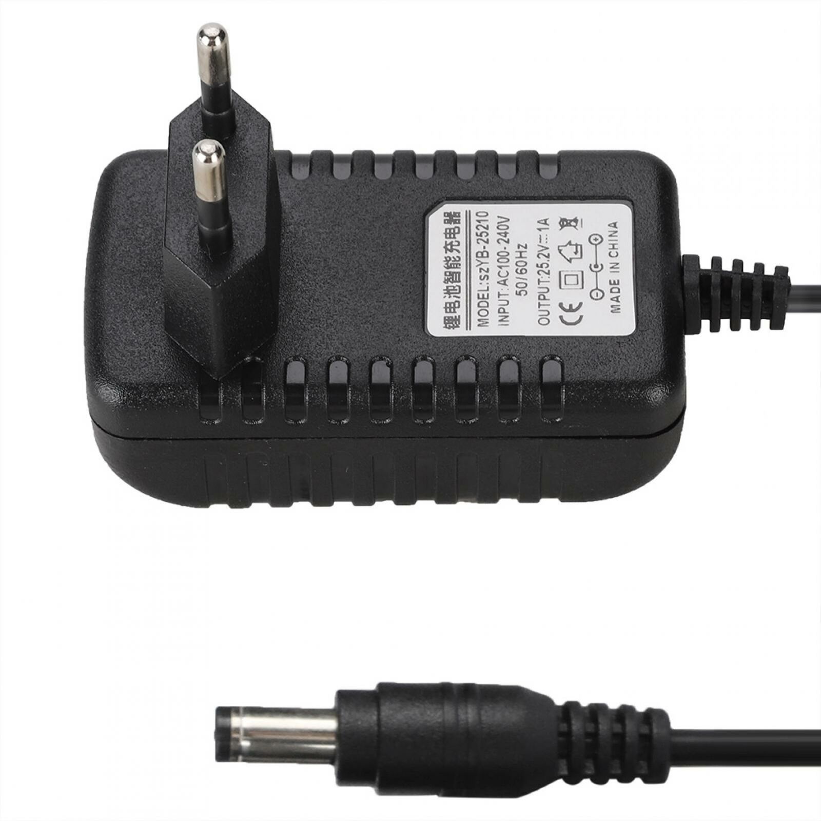 Battery Charger Charger Adapter 25.2V/1A For Balancing Cars Toys For Charging Fea