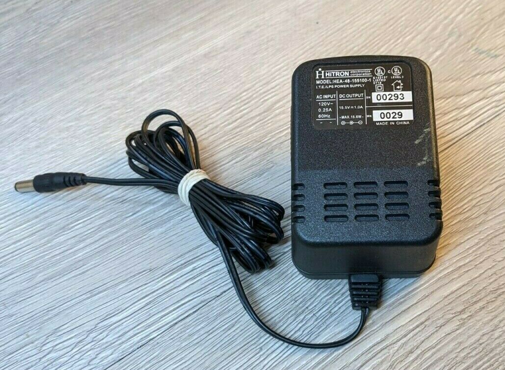 Hitron HEA-48-155100-1 AC Adapter Multipurpose Power Supply 15.5 Volts Charger Ty