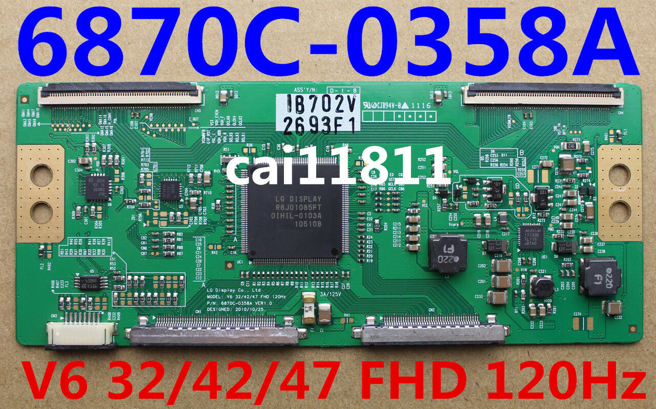 T-con board 6870C-0358A MODEL: V6 32/42/47 FHD 120Hz Original 6870C-0358A Compati