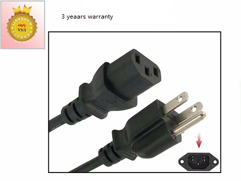 AC Power Cord Cable For Vizio LCD HDTV TV Monitor 1018-0000122 089T402A18NLS MP