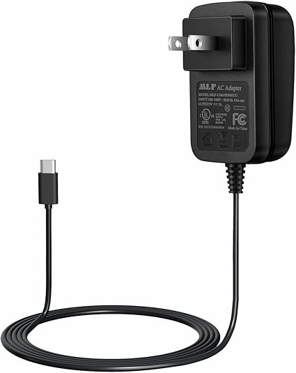 5V 3A USB C/Type-C Power Supply Adapter, 5 Volt 3000mA Power Cord Adapter for Ras