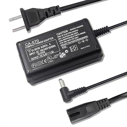 CA-570 AC Adapter Charger Compatible with Canon XA25, XA10, XA-20, XA30, HG20, XH-
